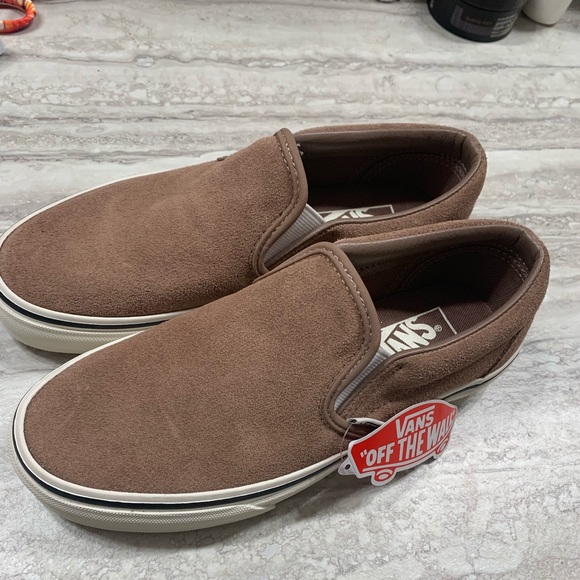 tan suede vans